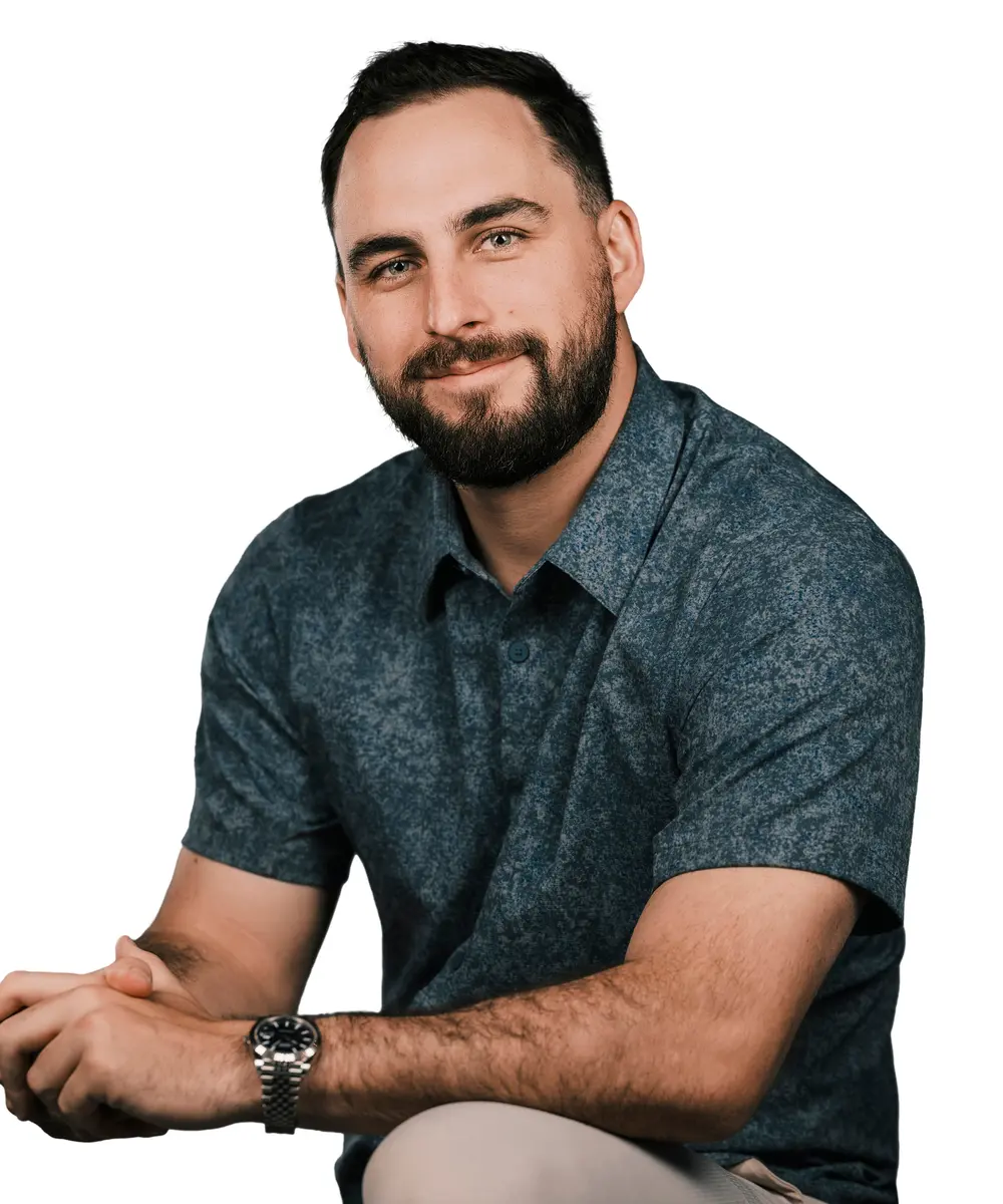 Nicolas Morales, founder of DND Stays, seated portrait