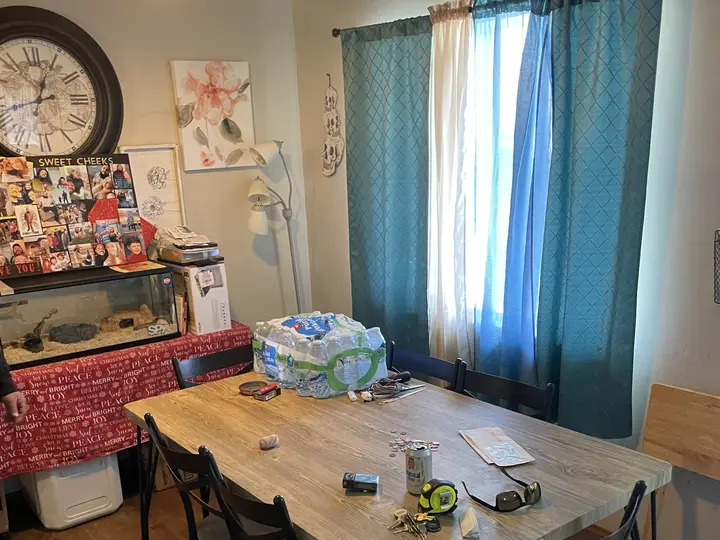 Clemson dining room before